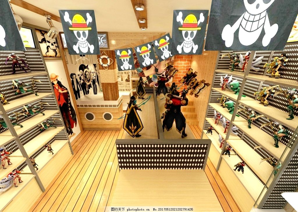 动漫连锁店室内设计 打造沉浸式二次元文化空间的设计方案与图片指导